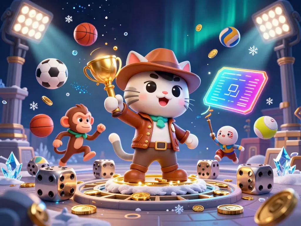 Explore exciting treasures at LGODEWA, featuring a cat archaeologist and dynamic sports elements in a casino temple.