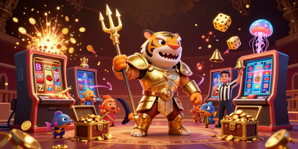 Engage in thrilling experiences with 789p and a dynamic underwater casino illustration