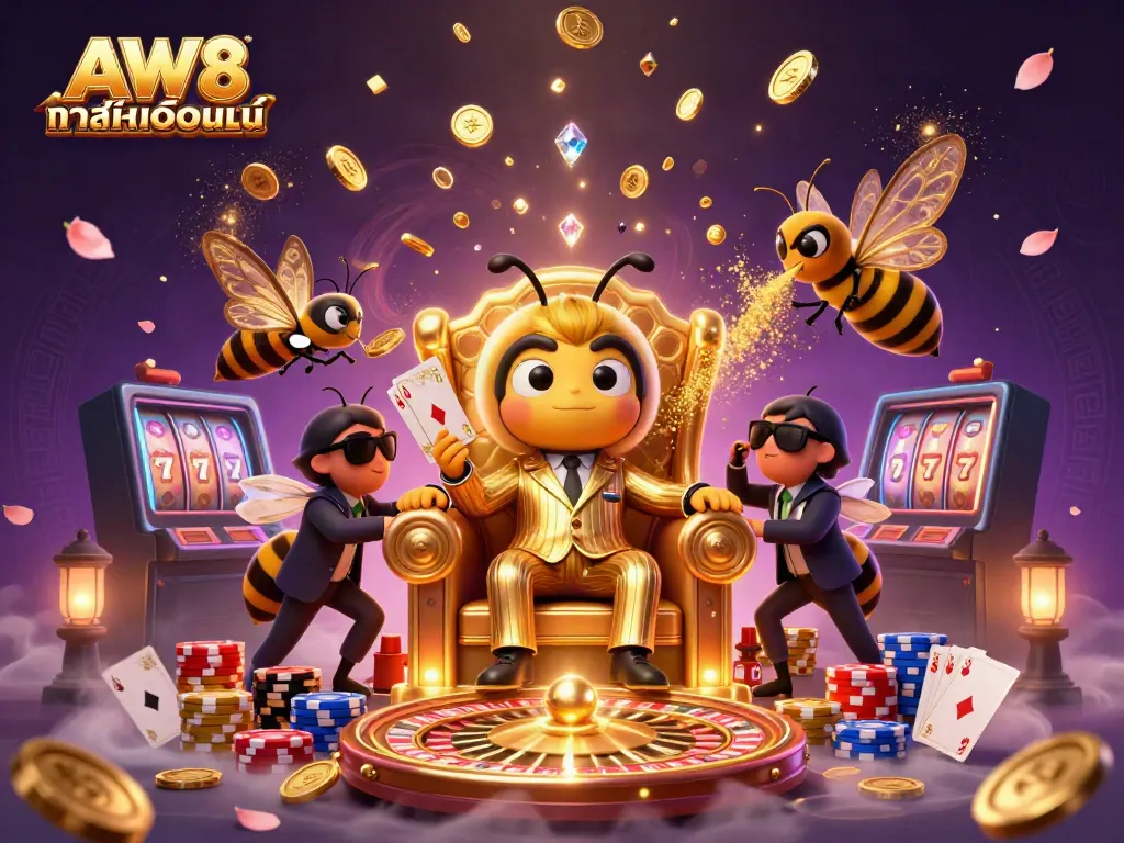 สัมผัสบรรยากาศการเล่นคาสิโนออนไลน์ AW8 คาสิโนออนไลน์ ด้วยภาพที่เต็มไปด้วยรายละเอียด