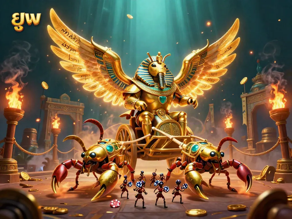 Engage in thrilling gaming action at ยูฟ่า with a vibrant 3D illustration featuring dynamic casino elements.