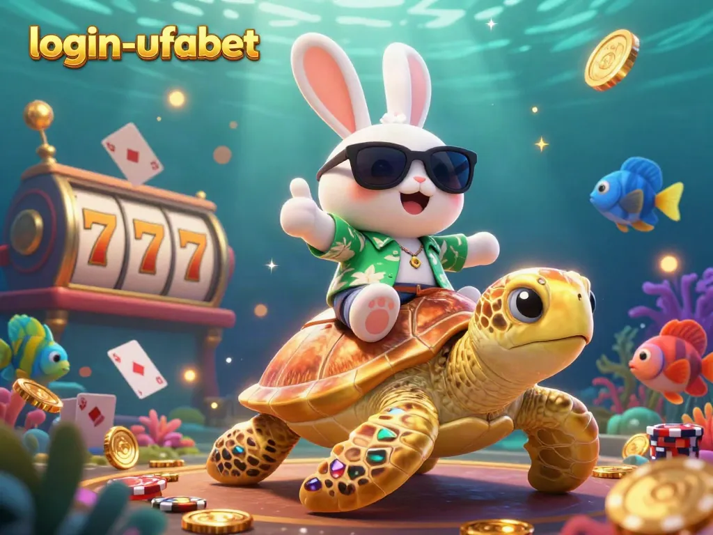 Experience the thrill of online gambling at login-ufabet with vibrant characters and exciting casino elements.